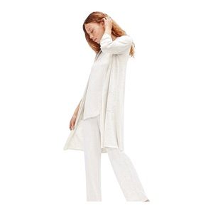 Eileen Fisher Stand Up Collar Cardigan Sweater